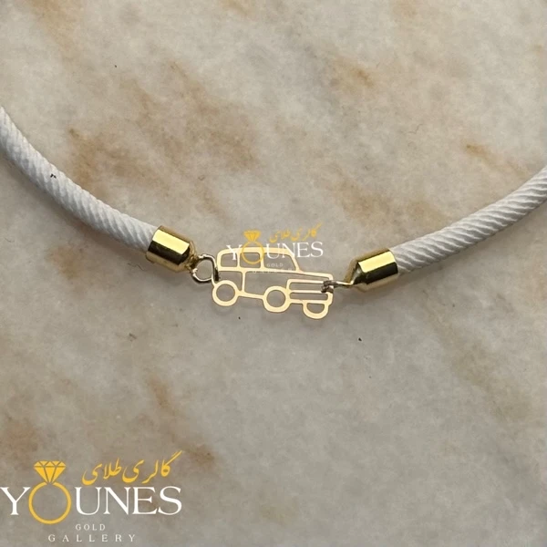 دستبند پاترول ( ماشین افرود) طلا لیزری